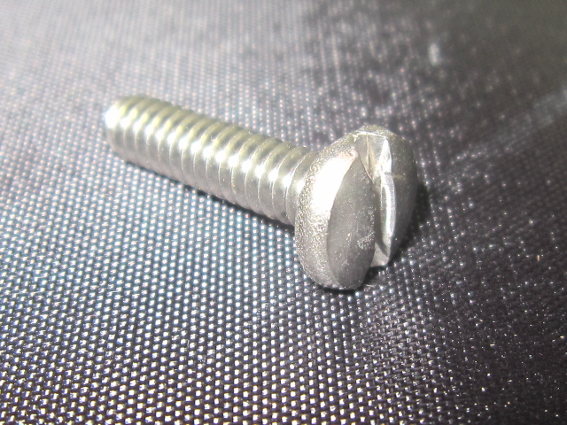 (image for) 8/32 slotted binding machine screw stainless 18-8
